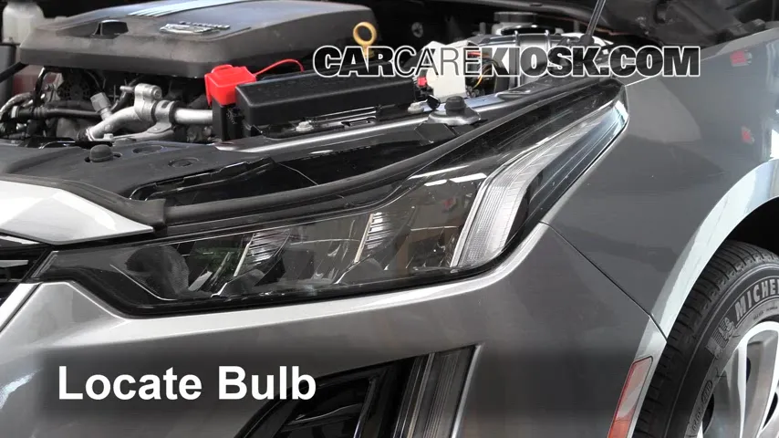 2020 Cadillac CT5 Premium Luxury 2.0L 4 Cyl. Turbo Éclairage Feu de jour (remplacer l'ampoule)